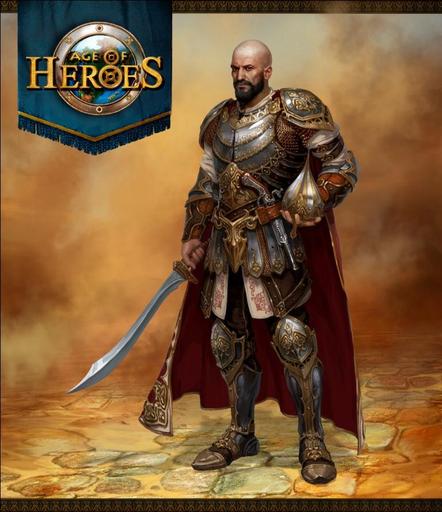 Rise of Heroes - Классы игровых героев: Ассасинка, Купец, Генерал.